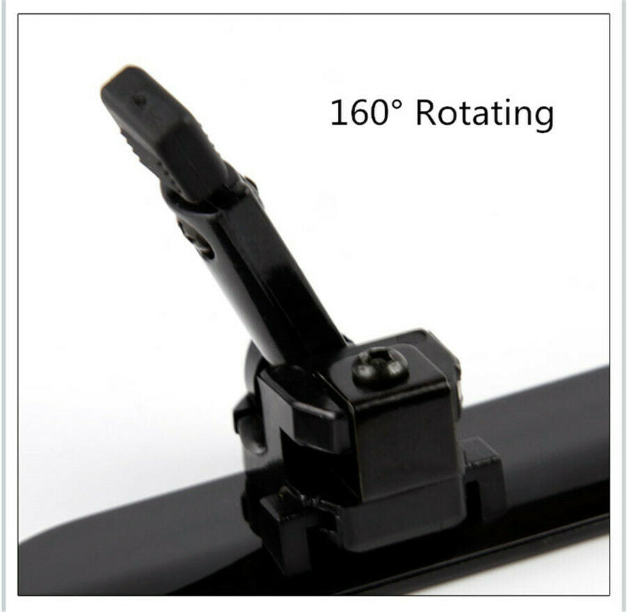 2Pcs Car Black Wiper Stand Windshield Wiper Wiper Blade Protector Spoiler Wing