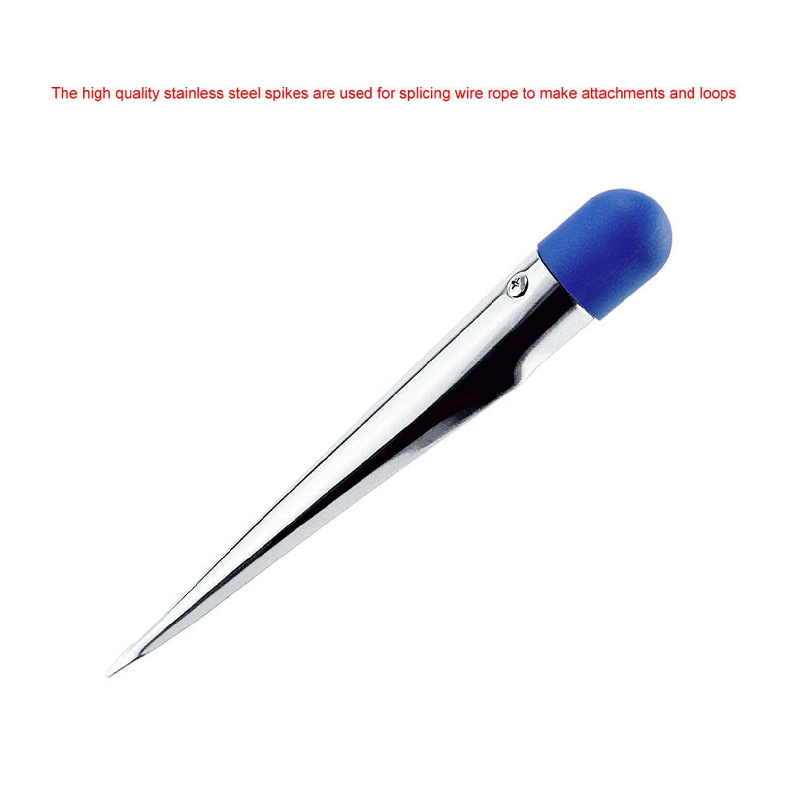Stainless Steel Rope Splicing Spike with Nylon Handle for Marine Boat Yacht