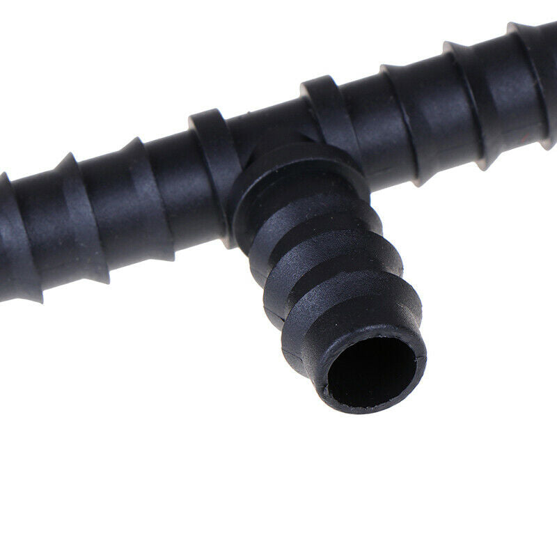 8PCS Garden hose tee water splitter 16mm connector garden irrigation barb.l8