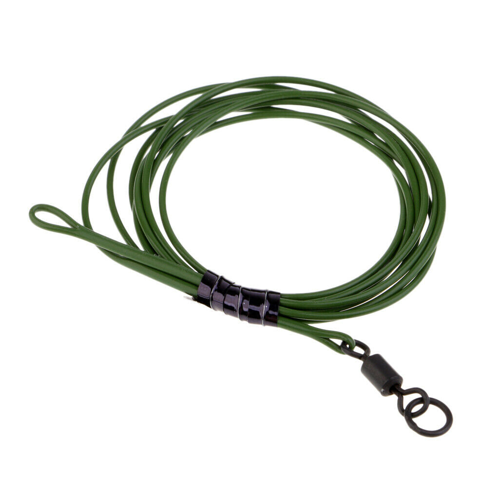 Carp Fishing Leaders 1m Lead Free Safety Leader Carp Link Fishing Rigs H016