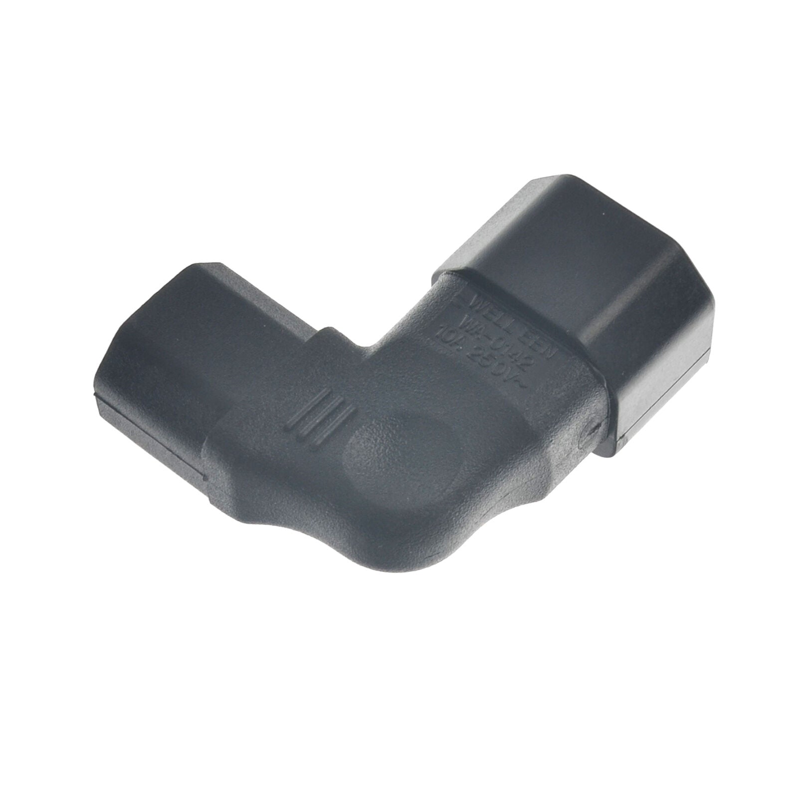 1 x IEC320 C14 To C13 Right Angle 90 Degree AC Power Adapter Extension N109