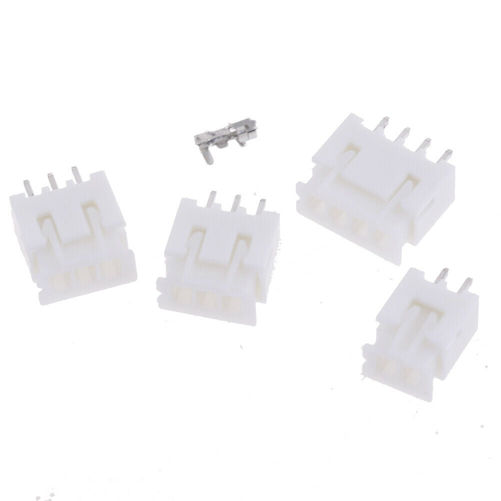 250pcs XH2.54 2p 3p 4p pin 2.54mm Pitch Terminal Kit with CasHFUK &.l8
