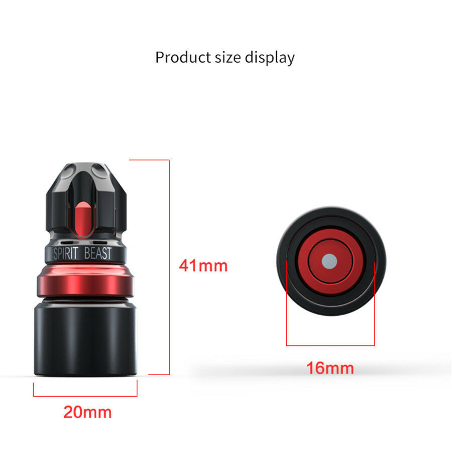 One Pair Aluminum Alloy +Stainless Steel Motorcycle Screw Cap Cover Anti-rust