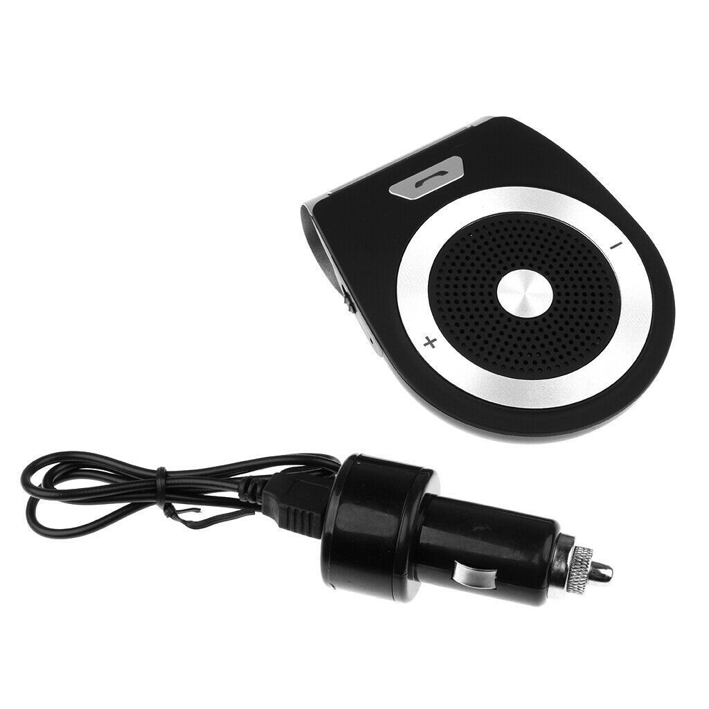 Sun Visor Car AUX  4.1 Wireless Stereo Audio Music Receiver w/ Mic