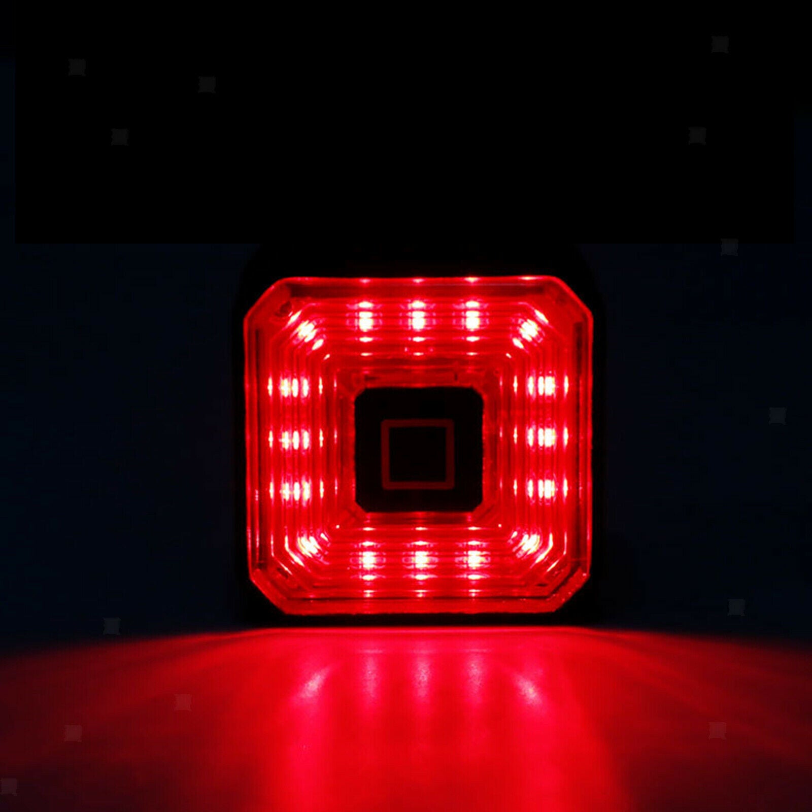 Smart Bike Tail Light Rear Lights  Flashlight USB Auto on/Off Sensor
