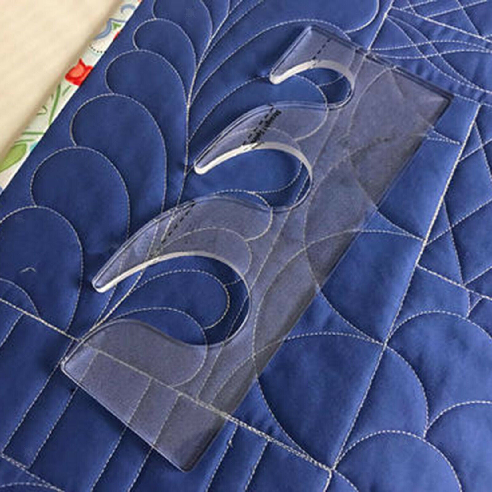 Quilting Rulers Acrylic DIY Patchwork Pattern Template Grid Lines Sew Frame