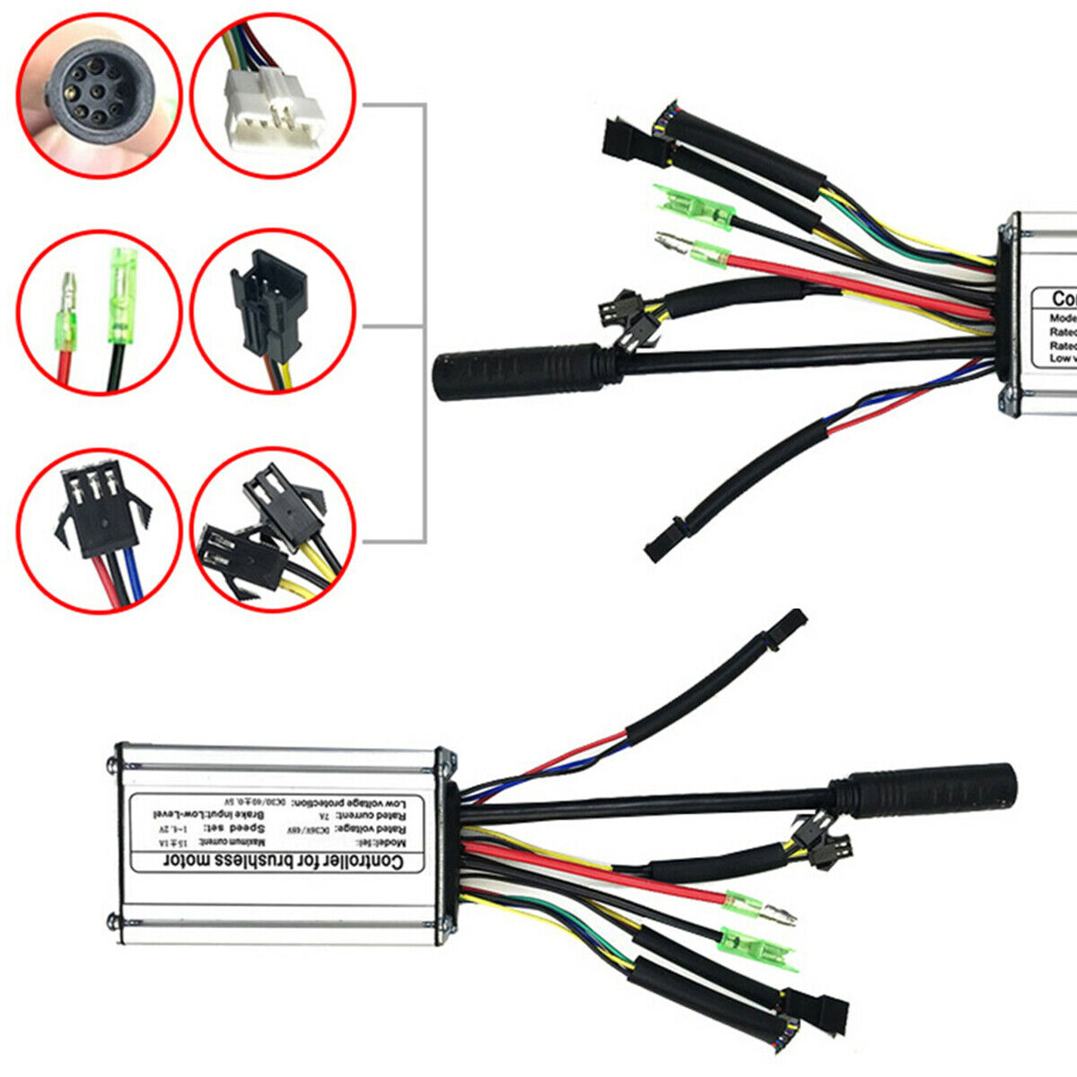1Set 15±1A 36V/48V Low Voltage Protection Controller Electric Bicycle Components