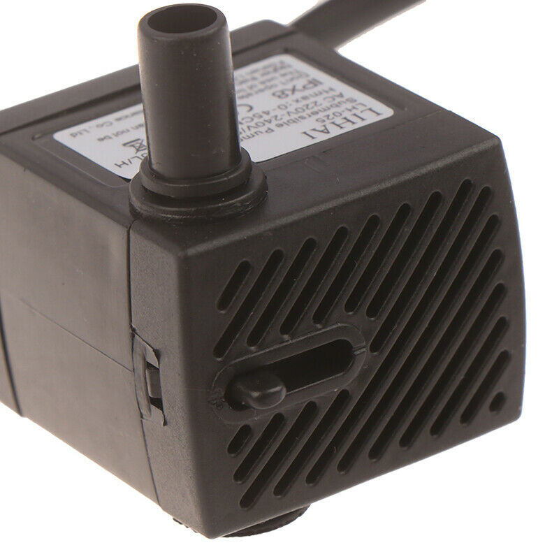 AC 220V 3W US Plug Submersible Water Pump Aquarium Fountain Air Fish Pond~AU Lt
