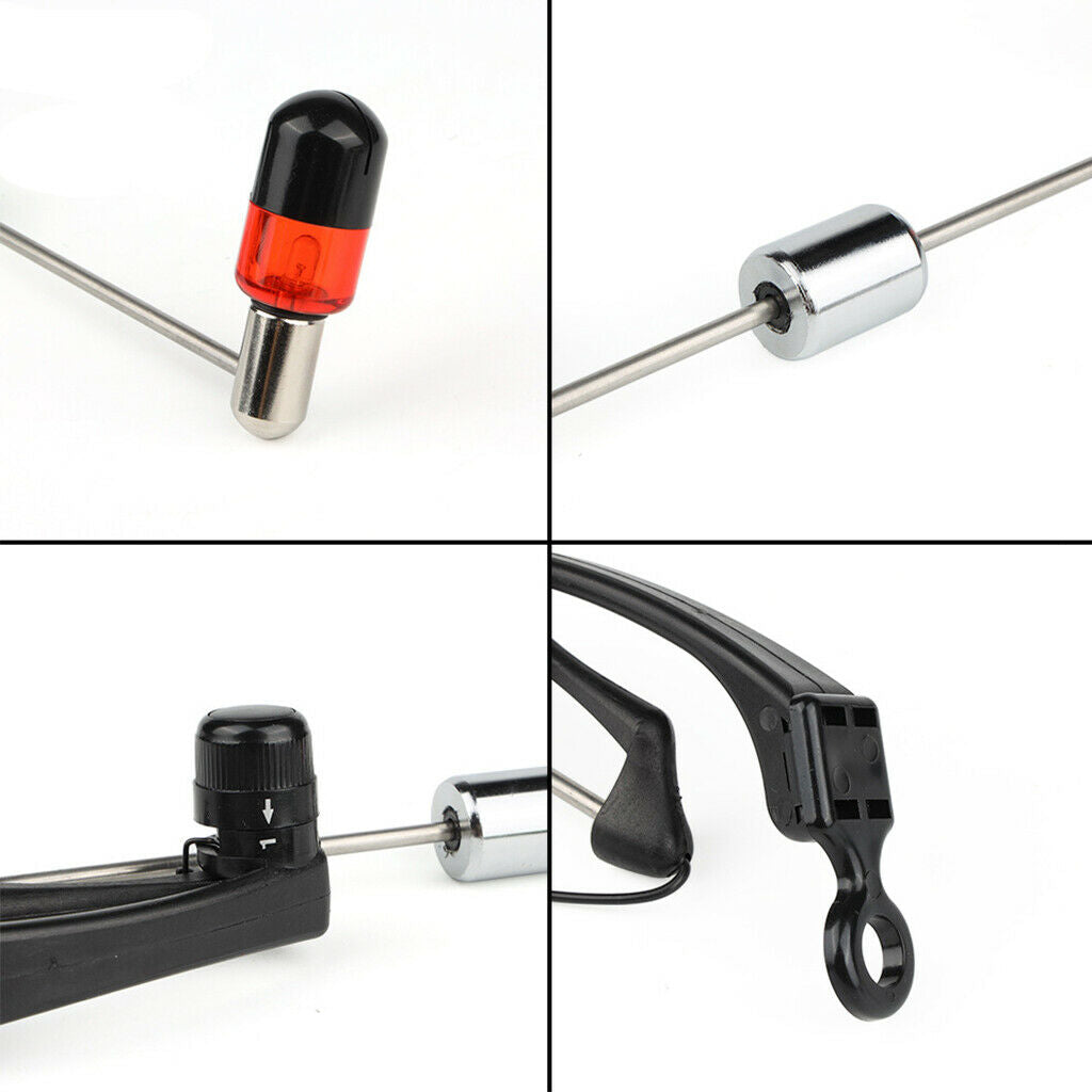 Carp Fishing Chain Hanger LED Indicator 4Pcs Alarm Fishing Tackle