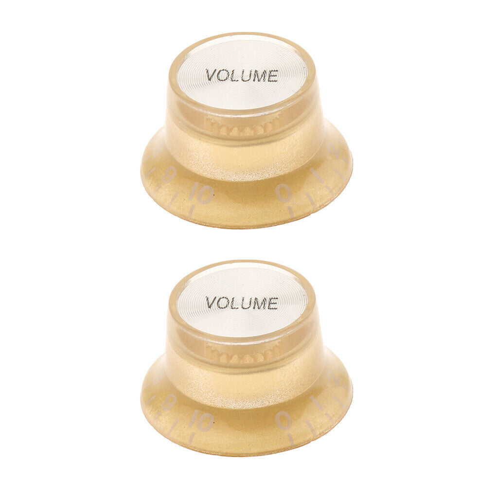 2 Pieces Electric Guitar Volume Tone Control Knobs Volume Knob
