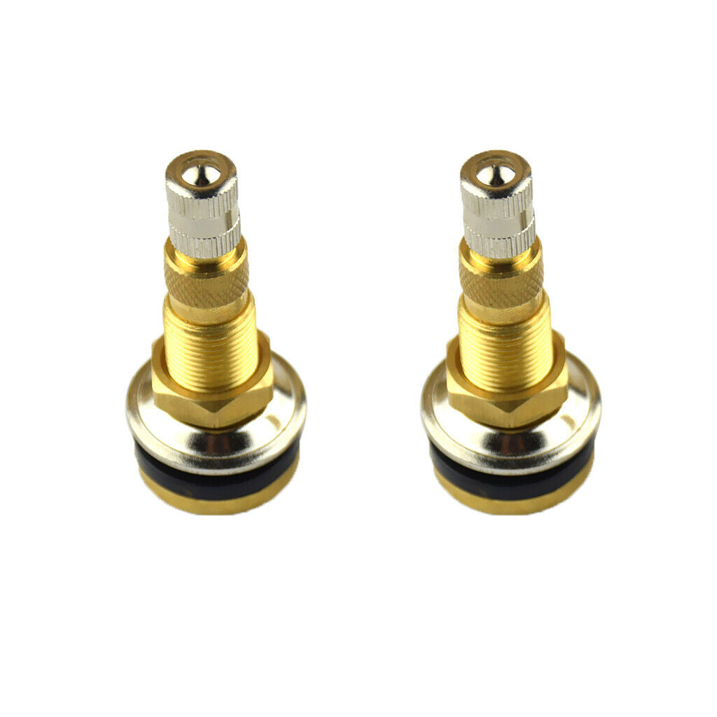 2 Pieces Lawn Garden Tractor Air Water Wheel Tubeless Tire Valve Stem TR618A