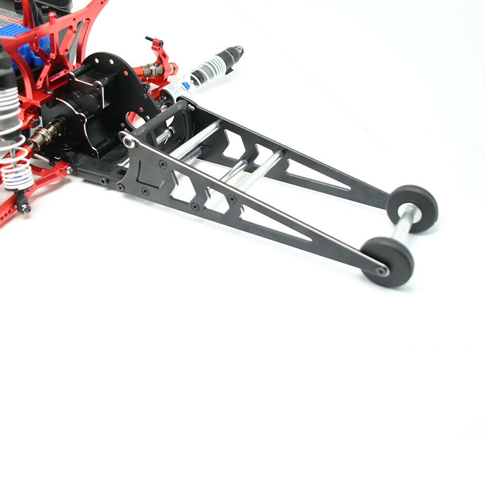 Aluminum Wheel Wheelie Bar rustler tail wheel  for 1:10 Traxxas slash 2WD