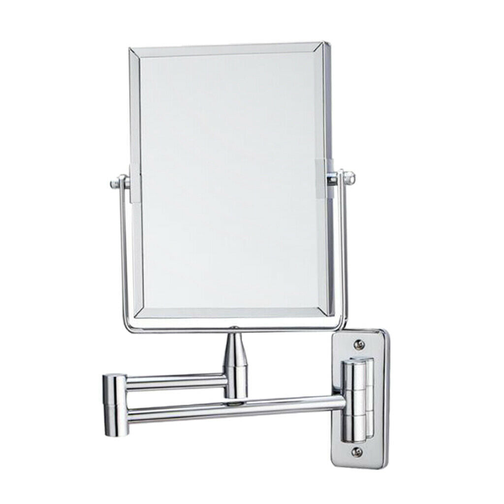 Double Sided 2X Magnified Cosmetic Makeup Mirror with 15 ''