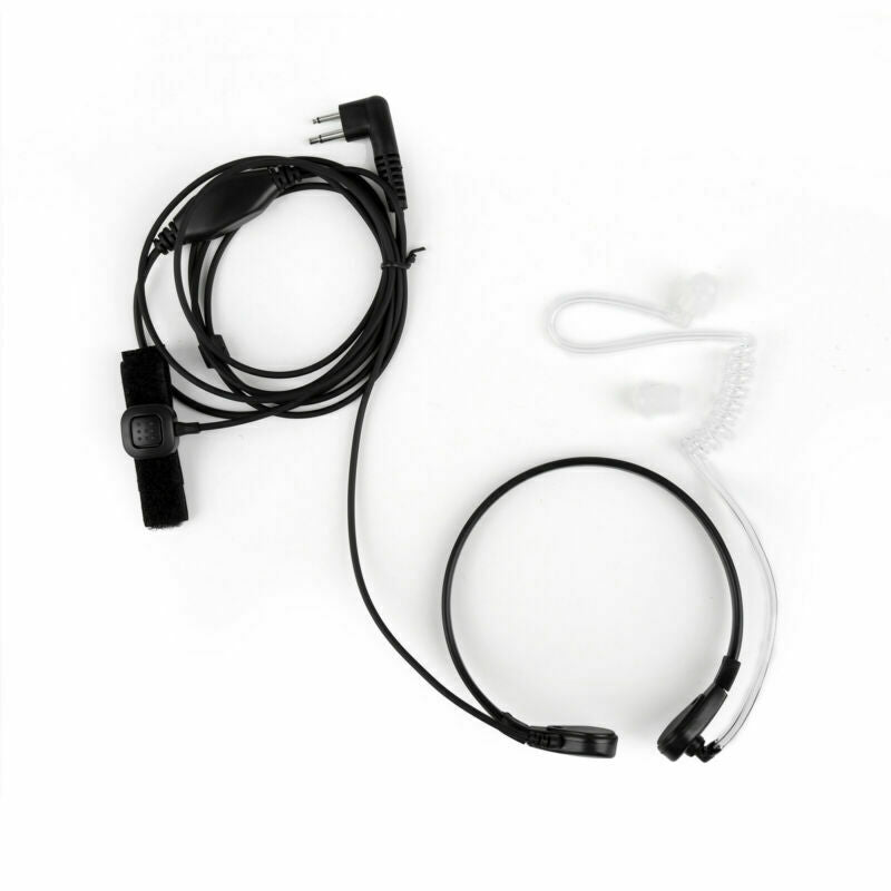 1x Throat Vibration Mic Acoustic Tube Headset For  GP300/88/88S/3688  UA