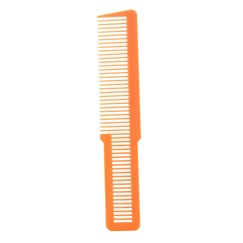 Professional Flat Top Hair Clipper Comb Styling Static-free Pink+Orange