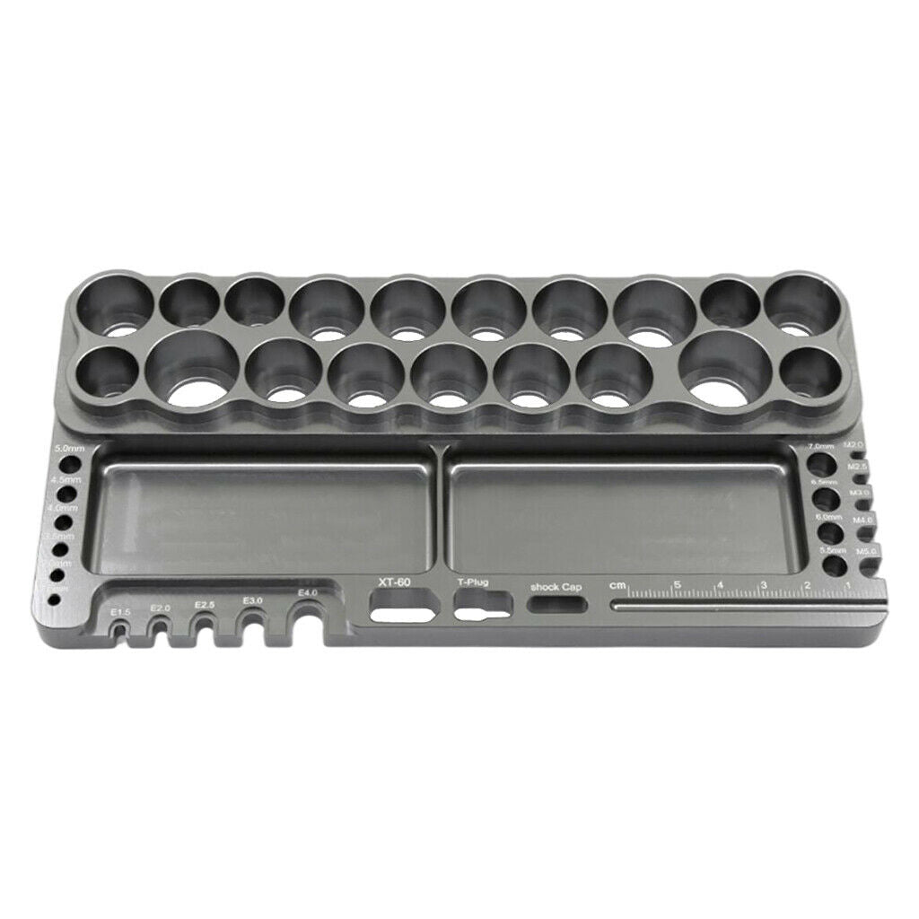 Alloy RC Tools Stand Screwdriver Organizer Socket for RC Cars Trucks DIY