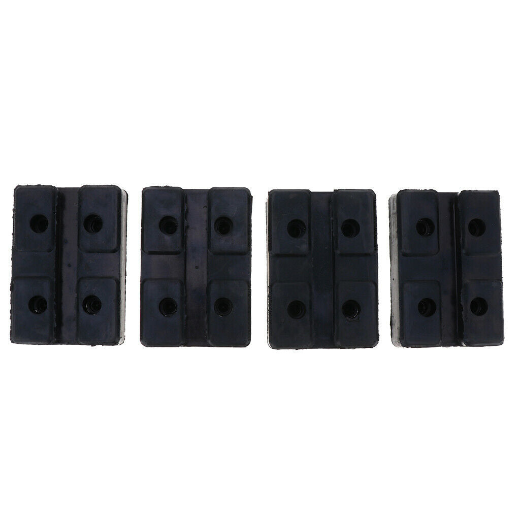 8x Car Post Lift Arm Pad Car Hoist Jack Frame Pads Auto Rectangle 120x80mm