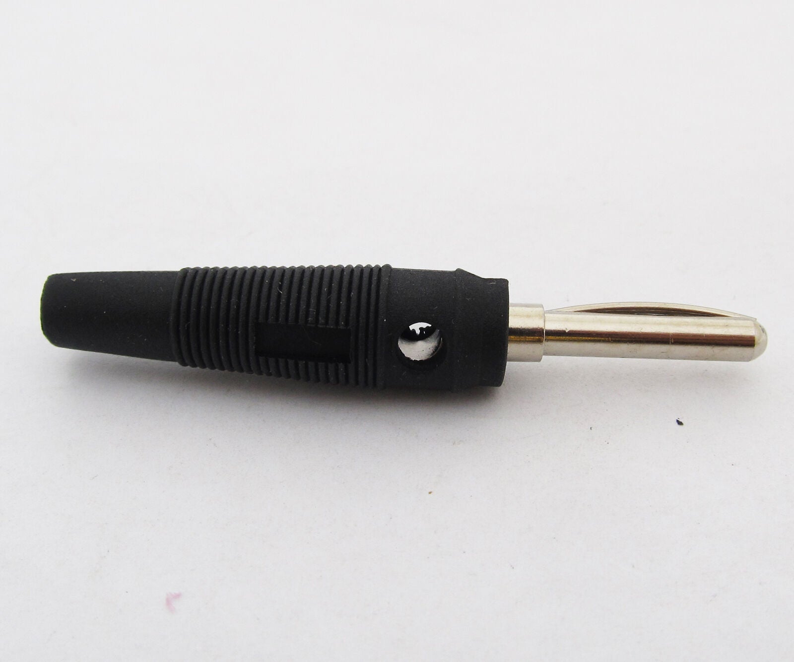 50pair High Quality 4mm Banana Plug Test Adapter Nickel Plated Brass Free Solder