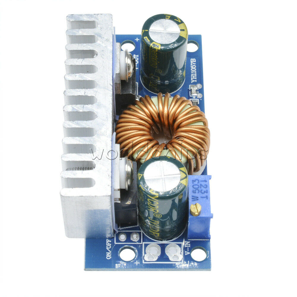 Adjustable DC-DC Boost Step Up Converter 4.5V-32V to 5-42V 6A Power Apply Module