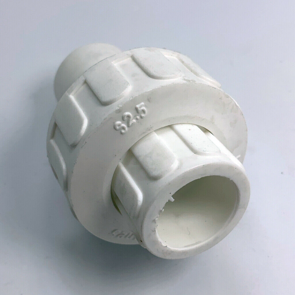 25mm PPR Check Valve Shutoff Valve PPR Pipe Adapters Durable Plastic White