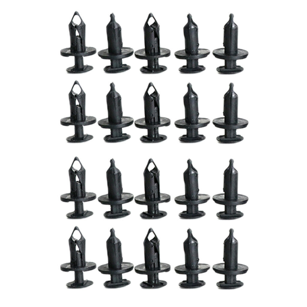 20X Car Bumper Fastener Buckles Car Door Trim Panel Retainer Clip