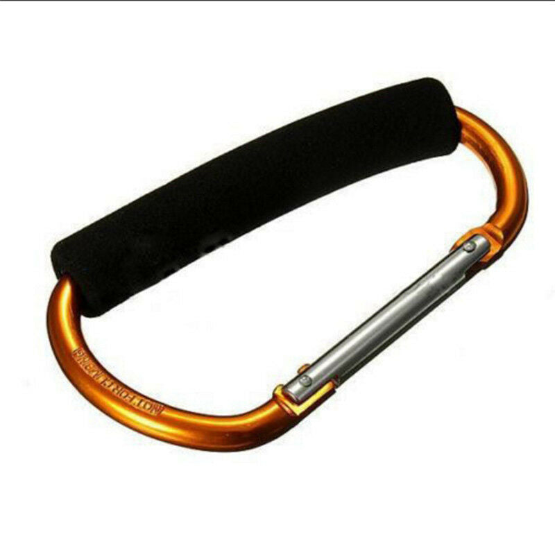 2Universal Large Buggy Mummy Clip Pram Pushchair Shopping Bag Hook Carabi.l8