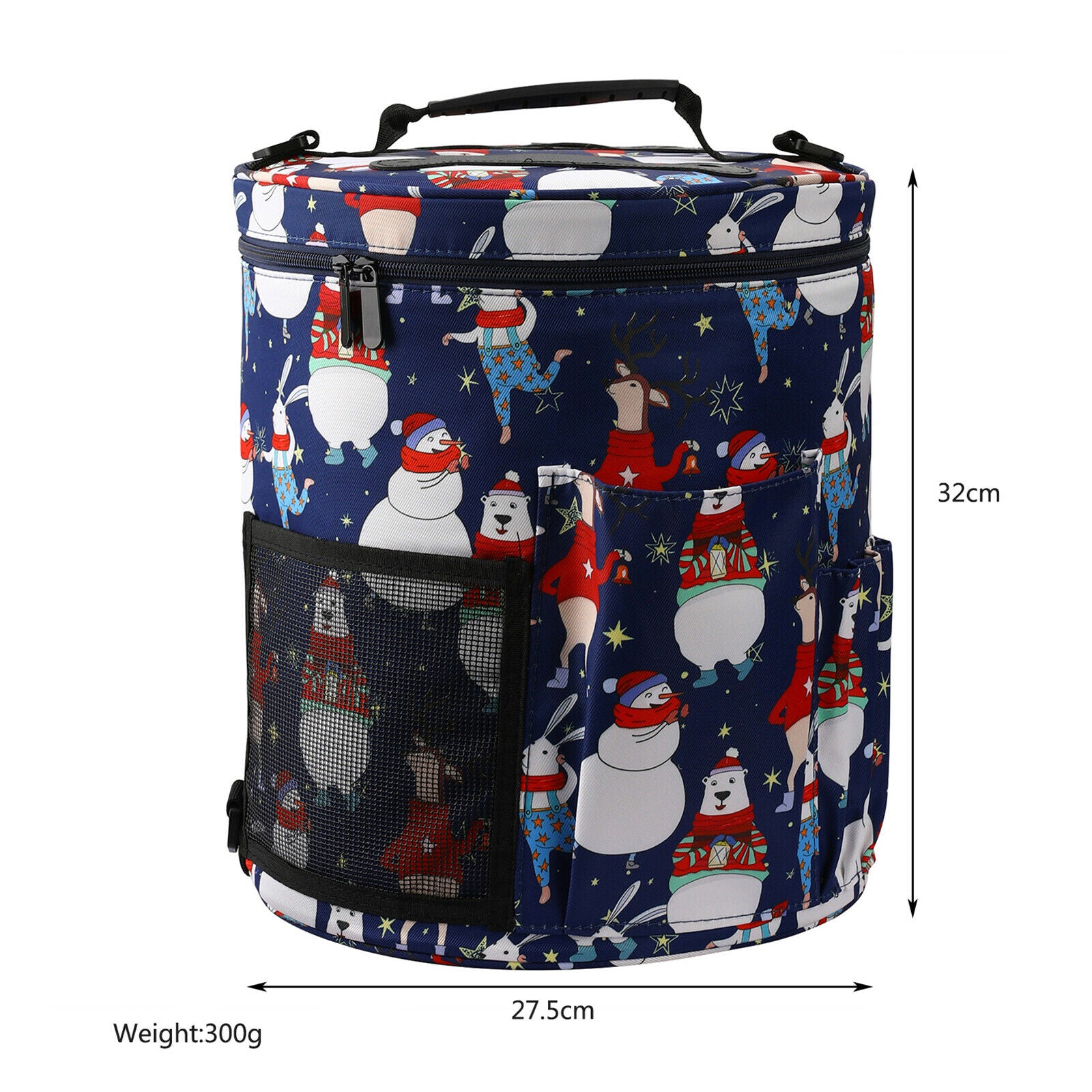 Durable Knitting Bag Sewing Craft Yarn Storage for Sewing Tools Crochet Hook
