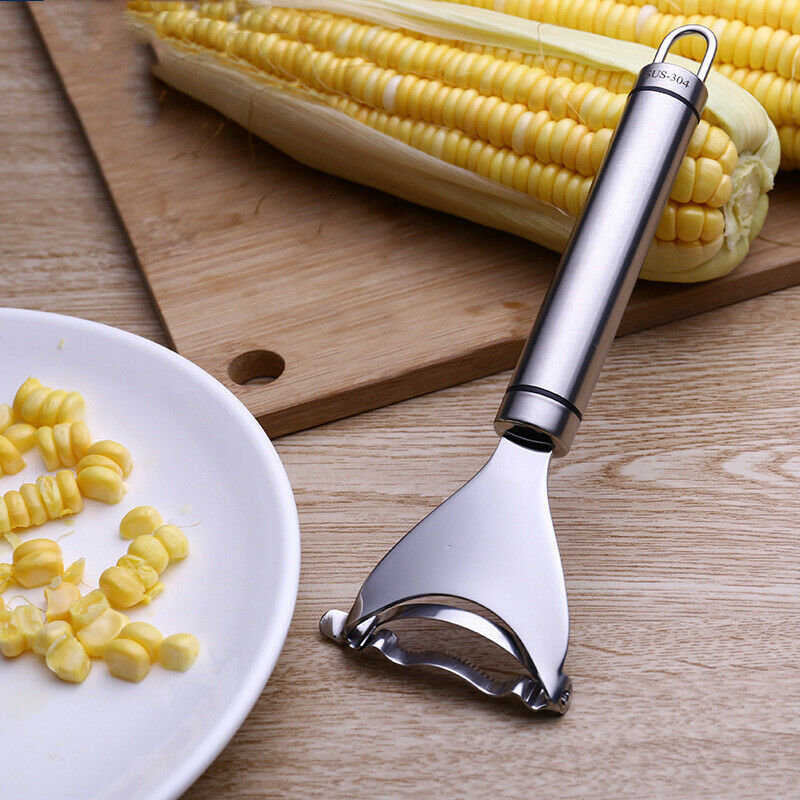 Stainless Steel Corn Cutter Sheller Corn Peeler Stripper Cob Kernel Cutter Tools