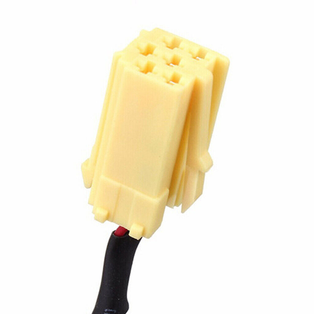Mini ISO 6Pin Connector USB Adpater Cable for Alfa Romeo Fiat Grande Punto