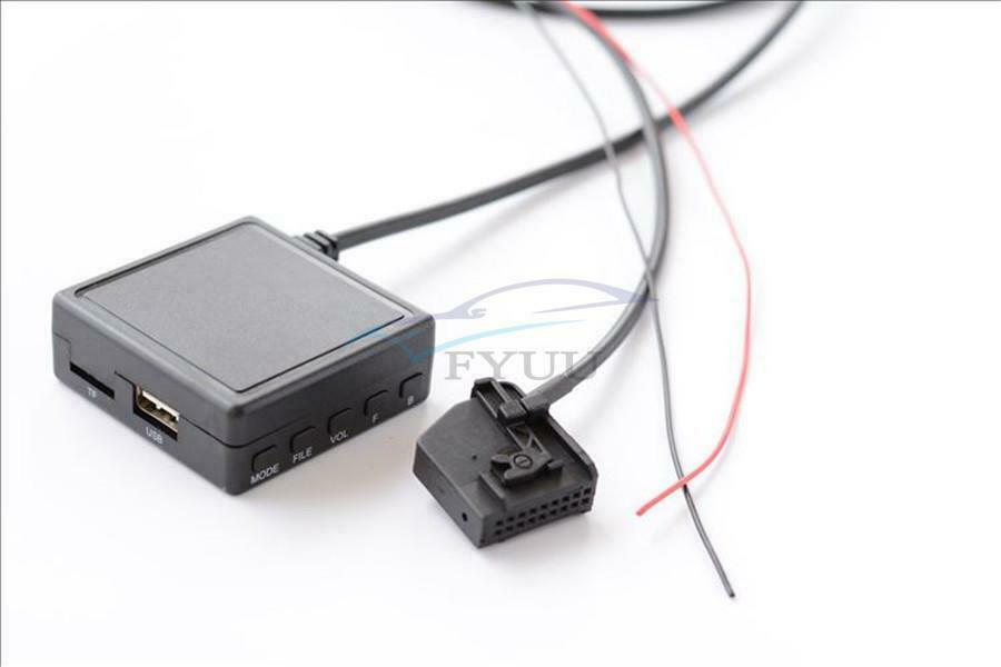 For Mercedes Comand 2.0 Car Wireless Bluetooth 5.0 Adapter Audio Auxiliary Cable