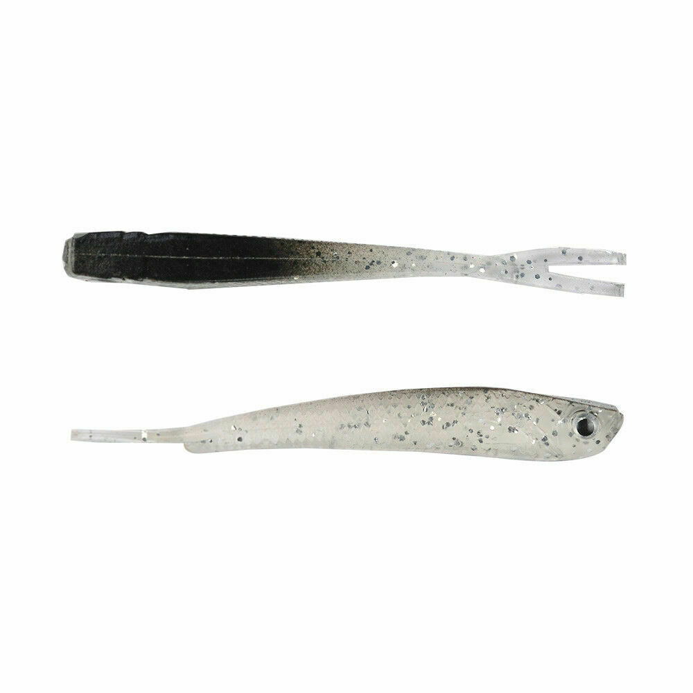 10x Pro Soft Silicone Fishing Lures Bass CrankBait Crank Bait Tackle 7.5cm/2.4g