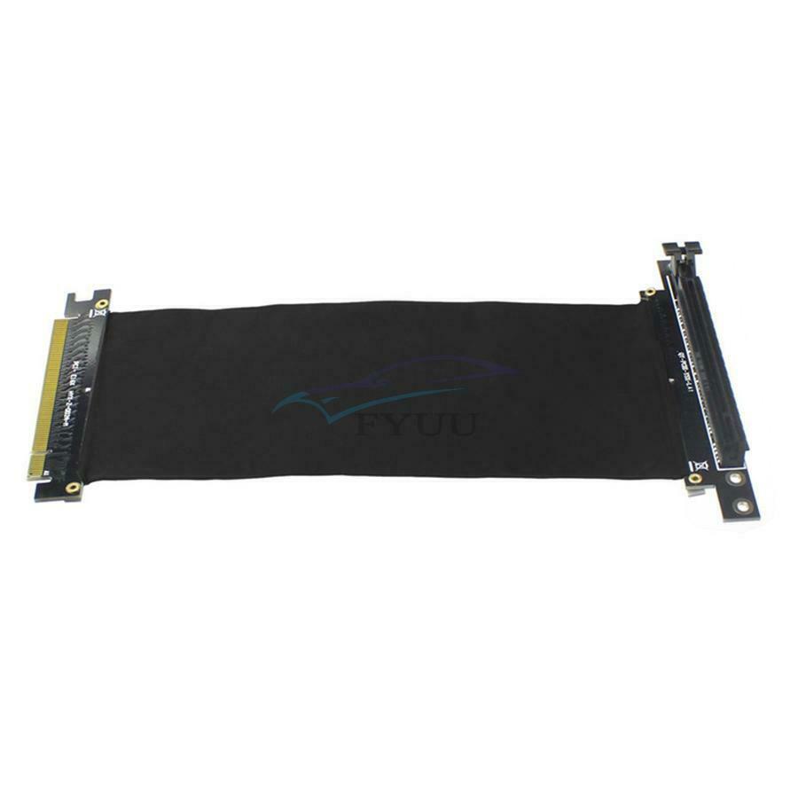 1 Set 200mm Gaming PCI-E x16 3.0 Vertical 90° Connector Riser Cable For VGA Card