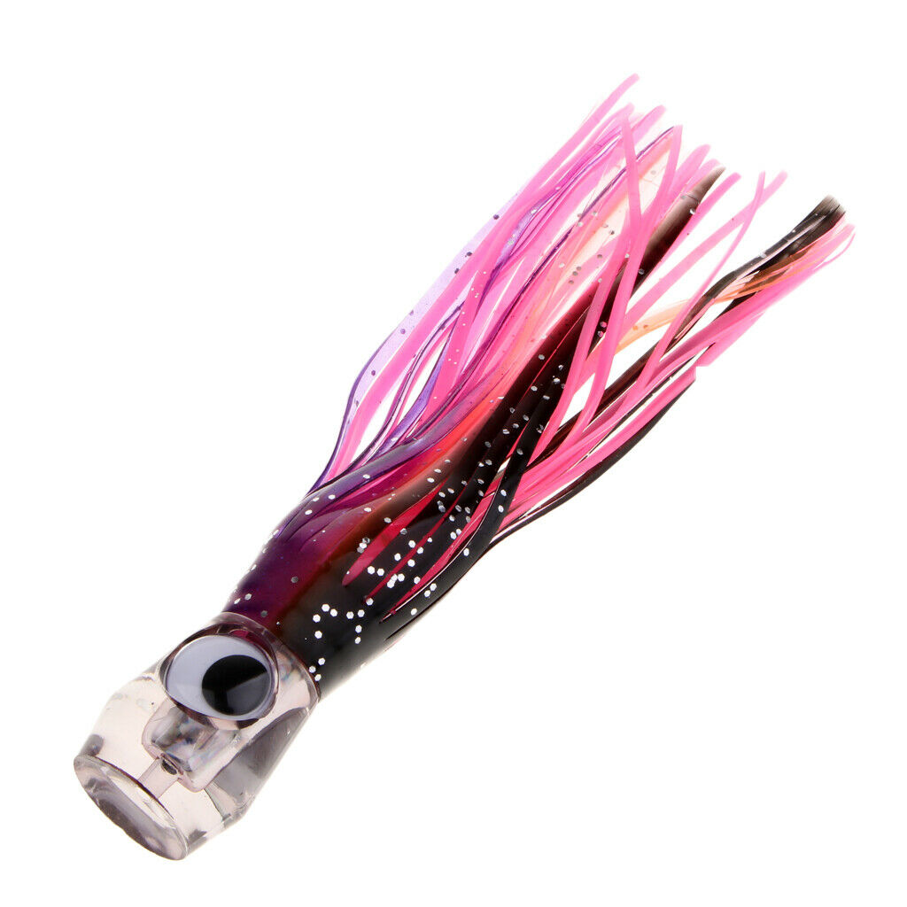 2X Saltwater Fishing Octopus Squid Skirt Lure Marlin Tuna Trolling Lure 02