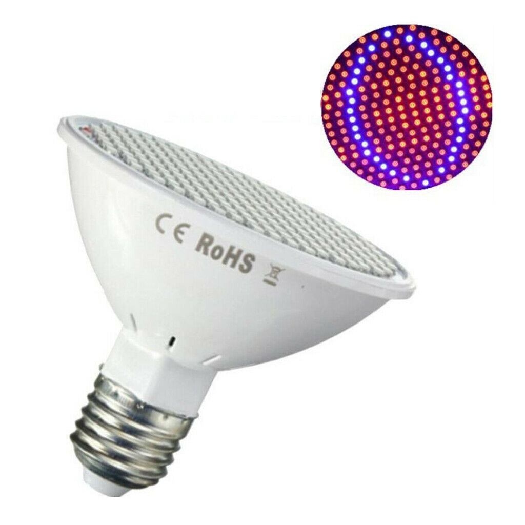 30W LED Hydroponic Grow Light Full Spectrum LED Indoor Plant Growing Light Bulb