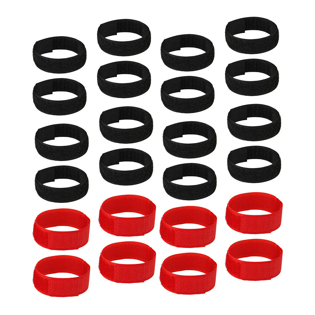 24Pcs/Set Nylon No Crow Crow Reduction Collar for Roosters Belt Neckband