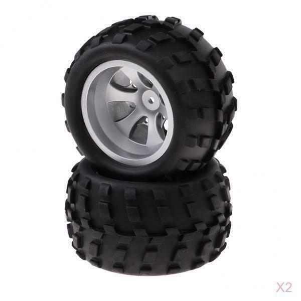4 Piece Truck Tires for WLtoys A979 A979-B A979-a A979-01 RC Trucks