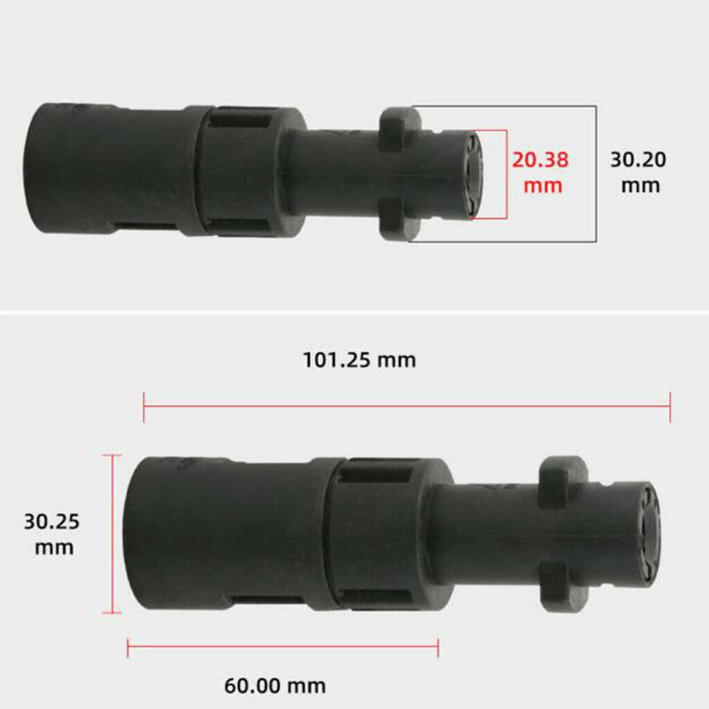 Foam Cannon Pressure Washer Adapter for Karcher Accessories 101.25x30.25mm