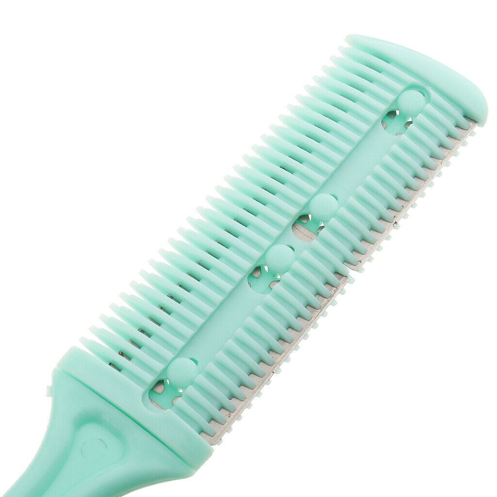 Professional Dual Sides Salon Hair Trimmer Cutter Thinning Shaper Comb