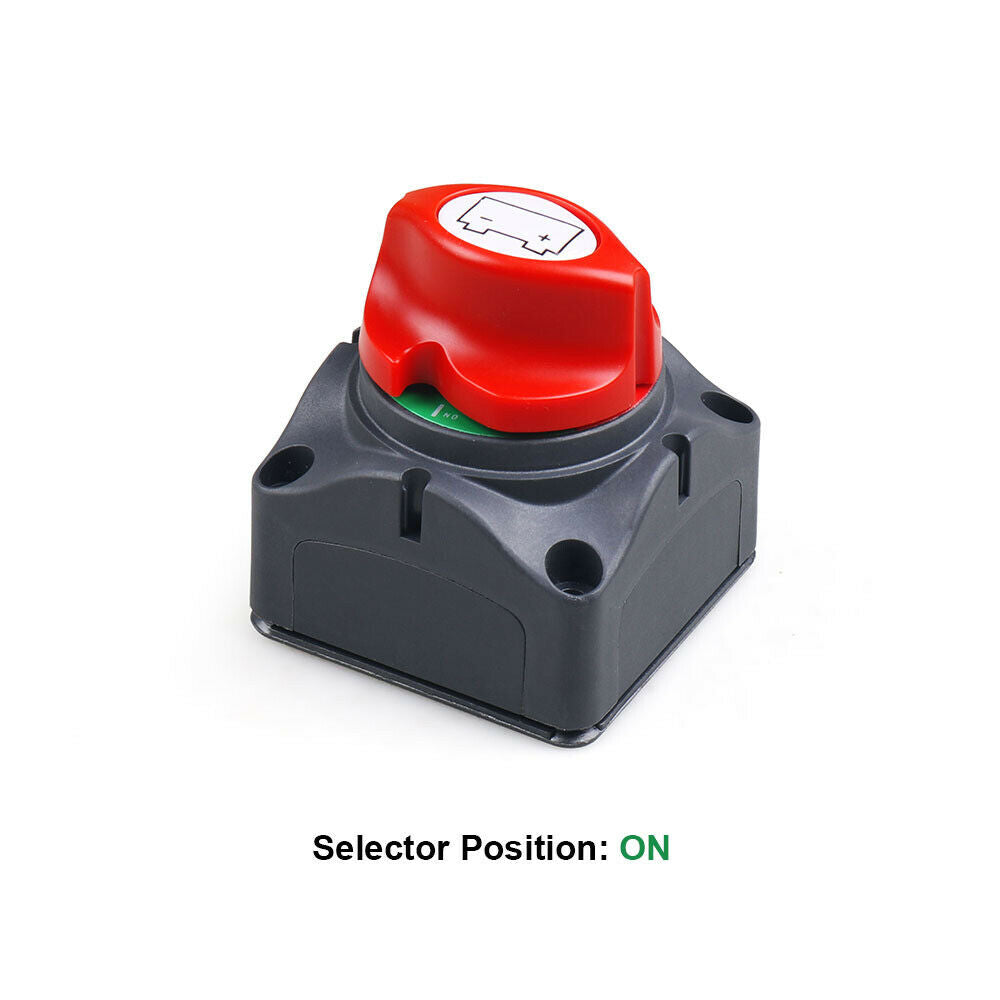 12V-60V 100A-300A Car Auto RV Marine Boat Battery Disconnect Rotary Switch Cut