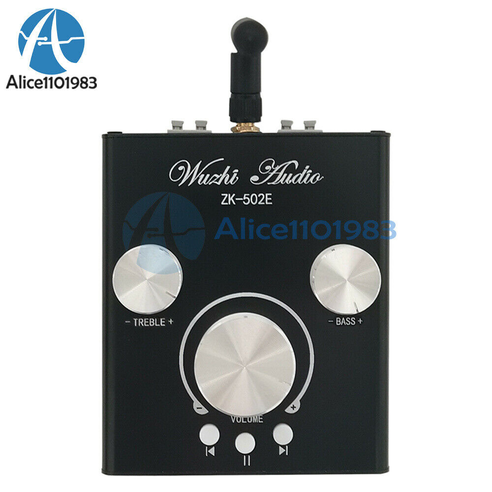 502E 50WX2 Audio Power Amplifier Bluetooth 5.0 Dual-channel Stereo TPA3116