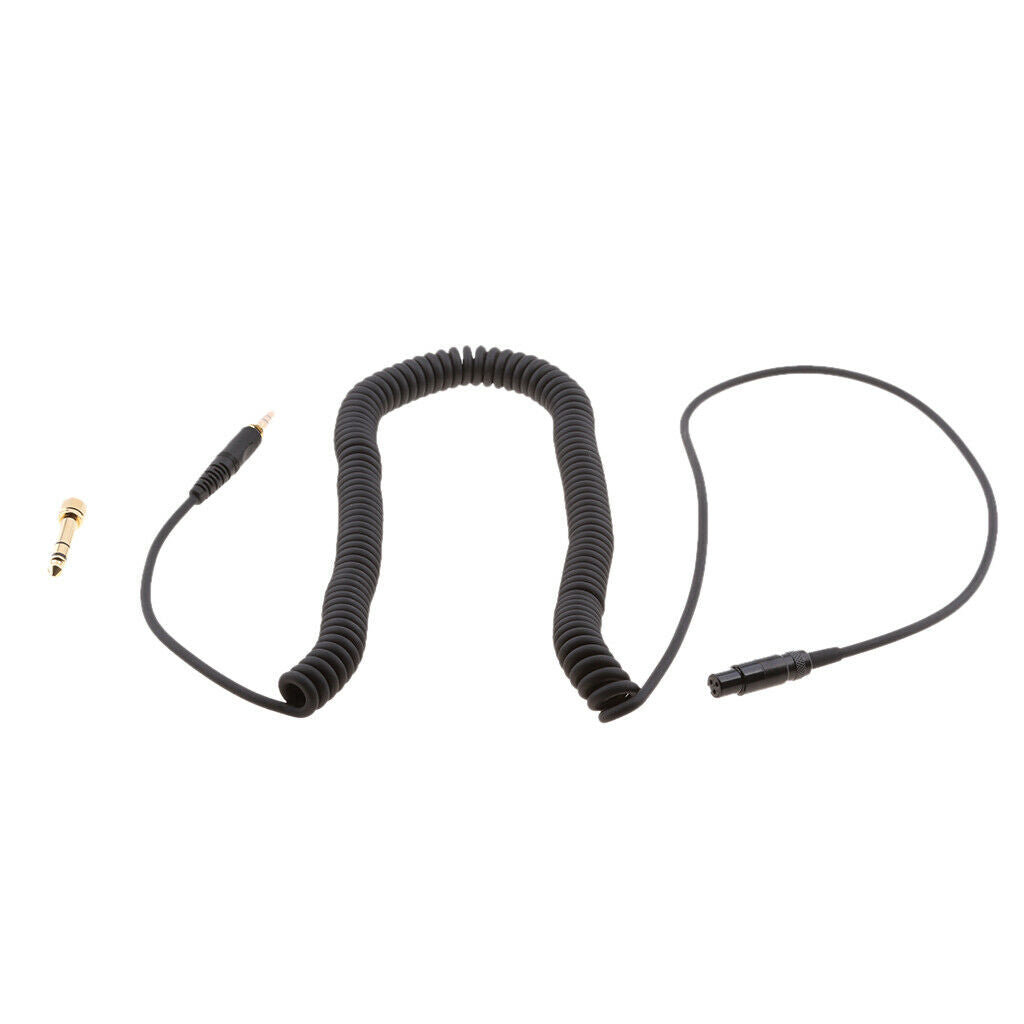 Replacement Spiral 3.5mm 1/8 '' Male to XLR Plug Upgrade Cable for AKG AKG Q701