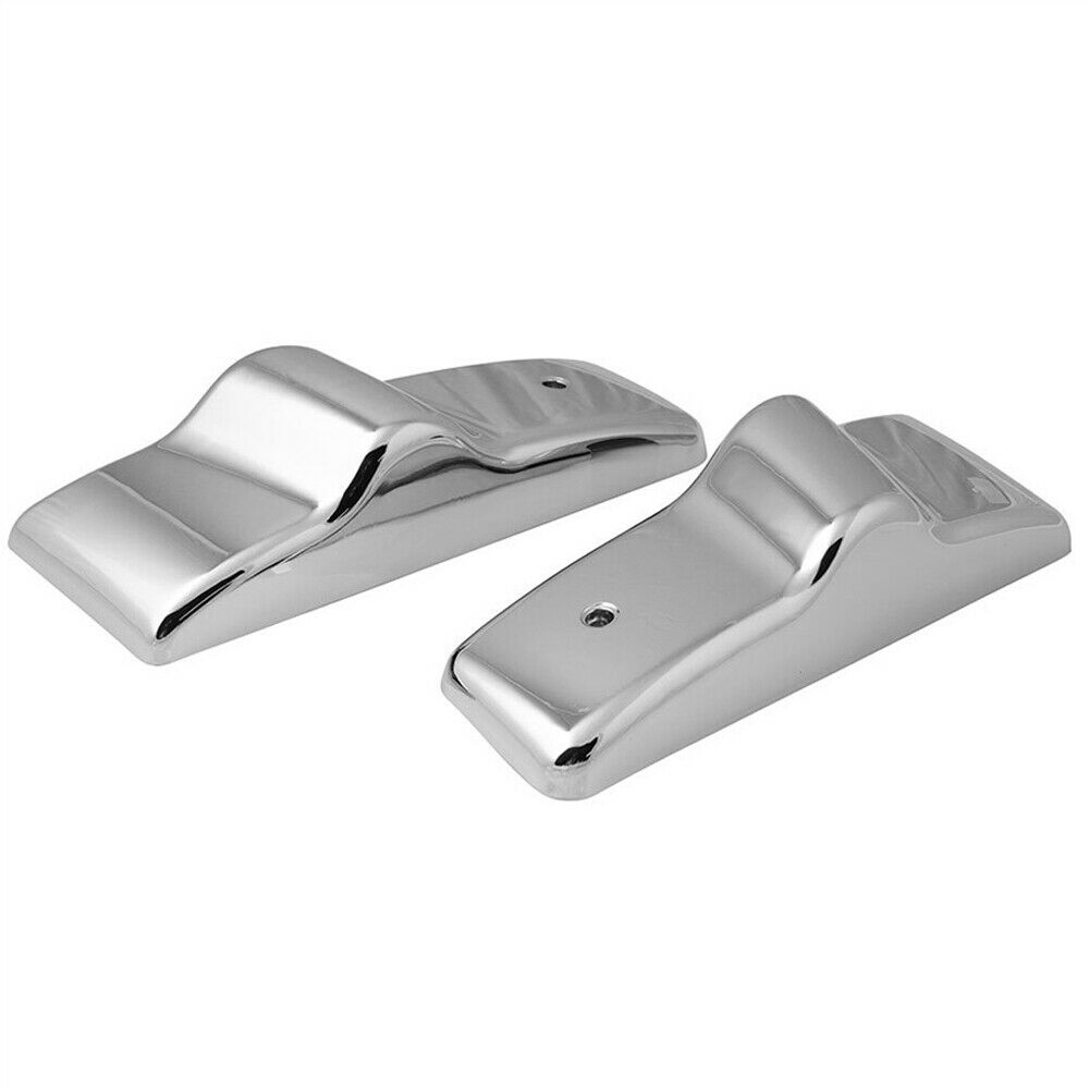 2x Car Chrome Door Mirror Post Cover Brackets For Freightliner Century Columbia
