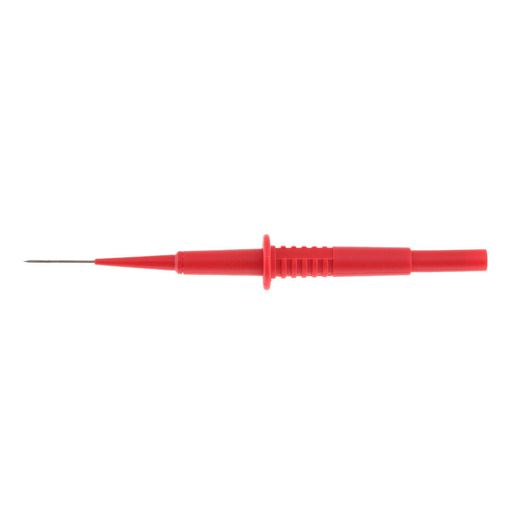 2Pcs 600V Insulation Piercing Needle Test Probes with 4mm Banana Socket