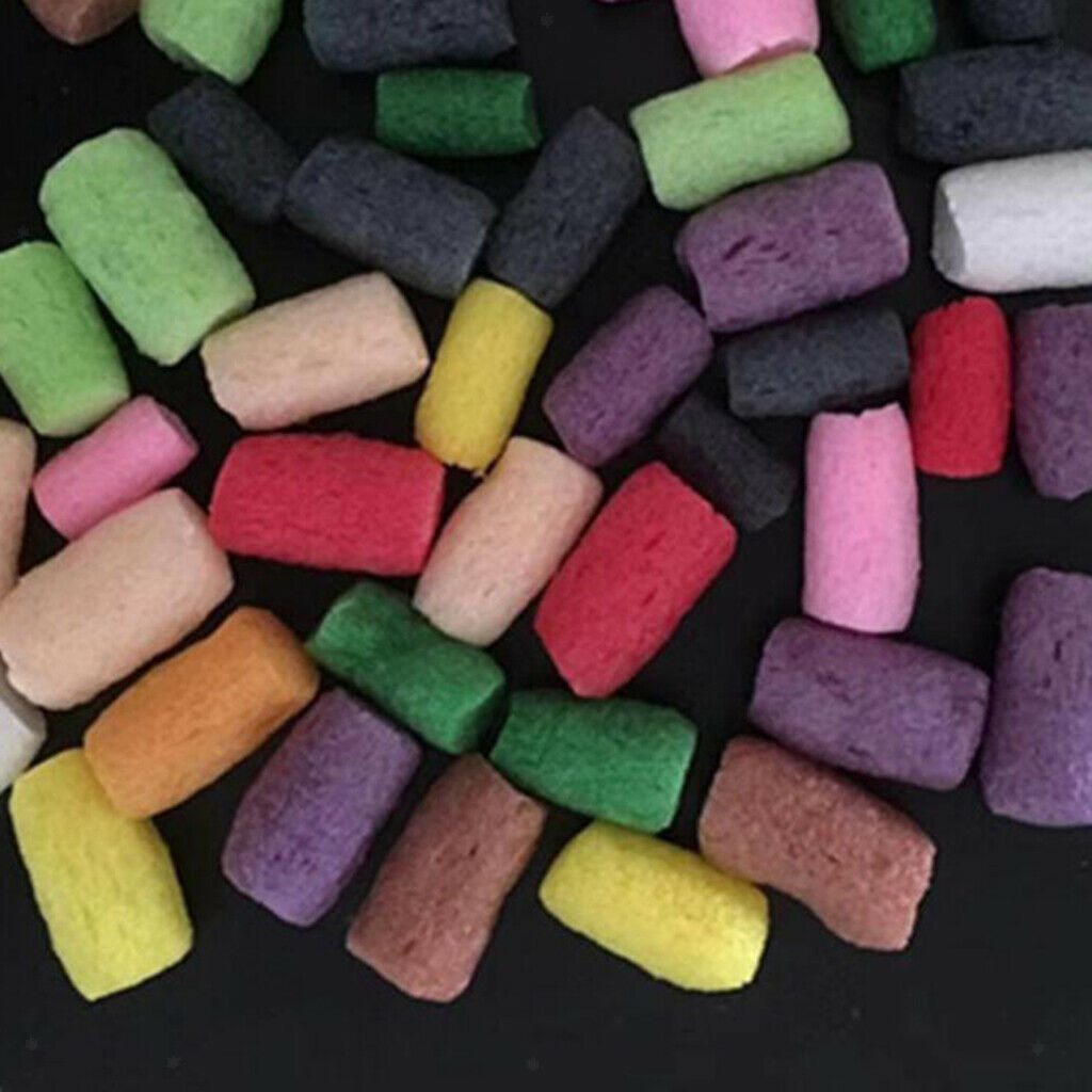55Pcs/Bag Fishing Nuggets Water Soluble PVA Foam Floating Fishing Tackles