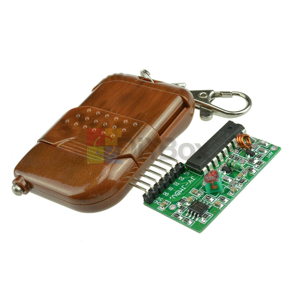5PCS 315MHZ IC 2262/2272 4CH Key Wireless Remote Control Receiver Module Arduino