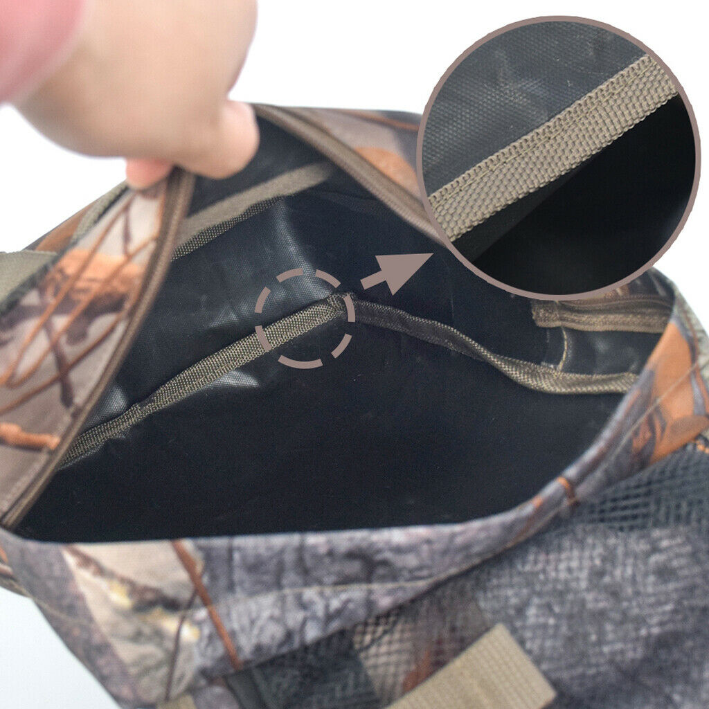 Motorcycle ATV Tank Saddle Bag For  Quad Bike ATV Snowmobile Scooter CAMO