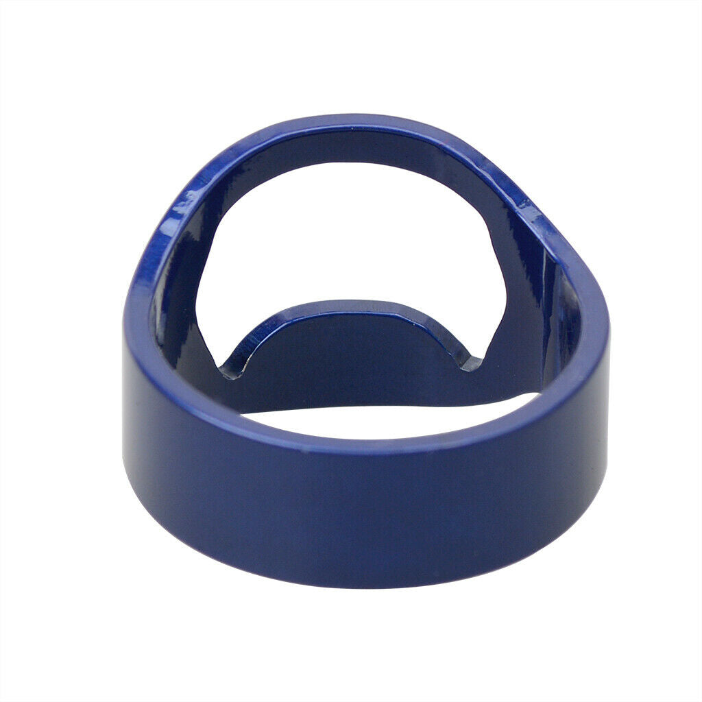 Fashion Blue Ring Steel Charm Finger Bottle Opener Opener Men Birthday Gift