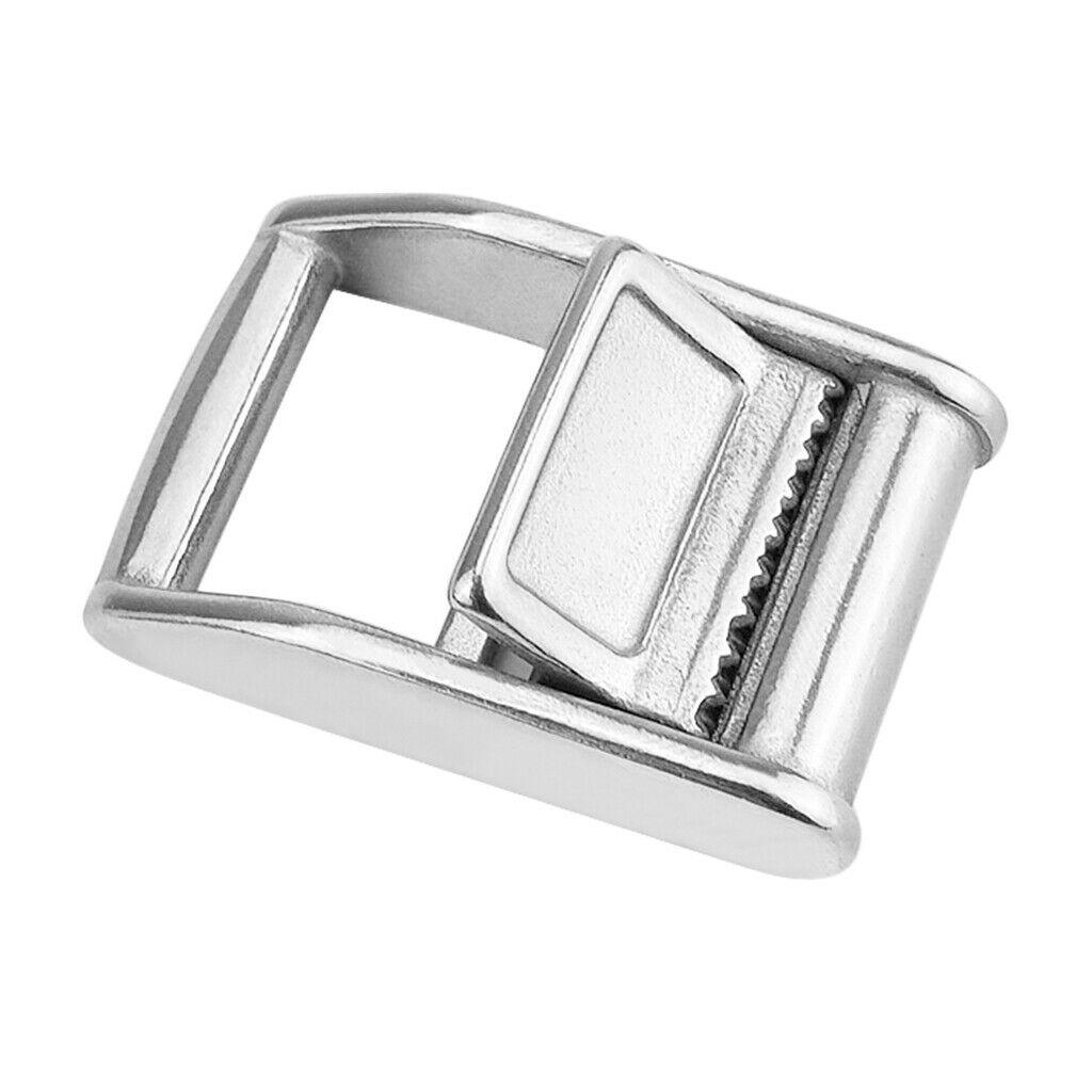 38mm 316 Stainless Steel Cam Ratchet Buckle For Tie-Down Strap Cargo Lashing