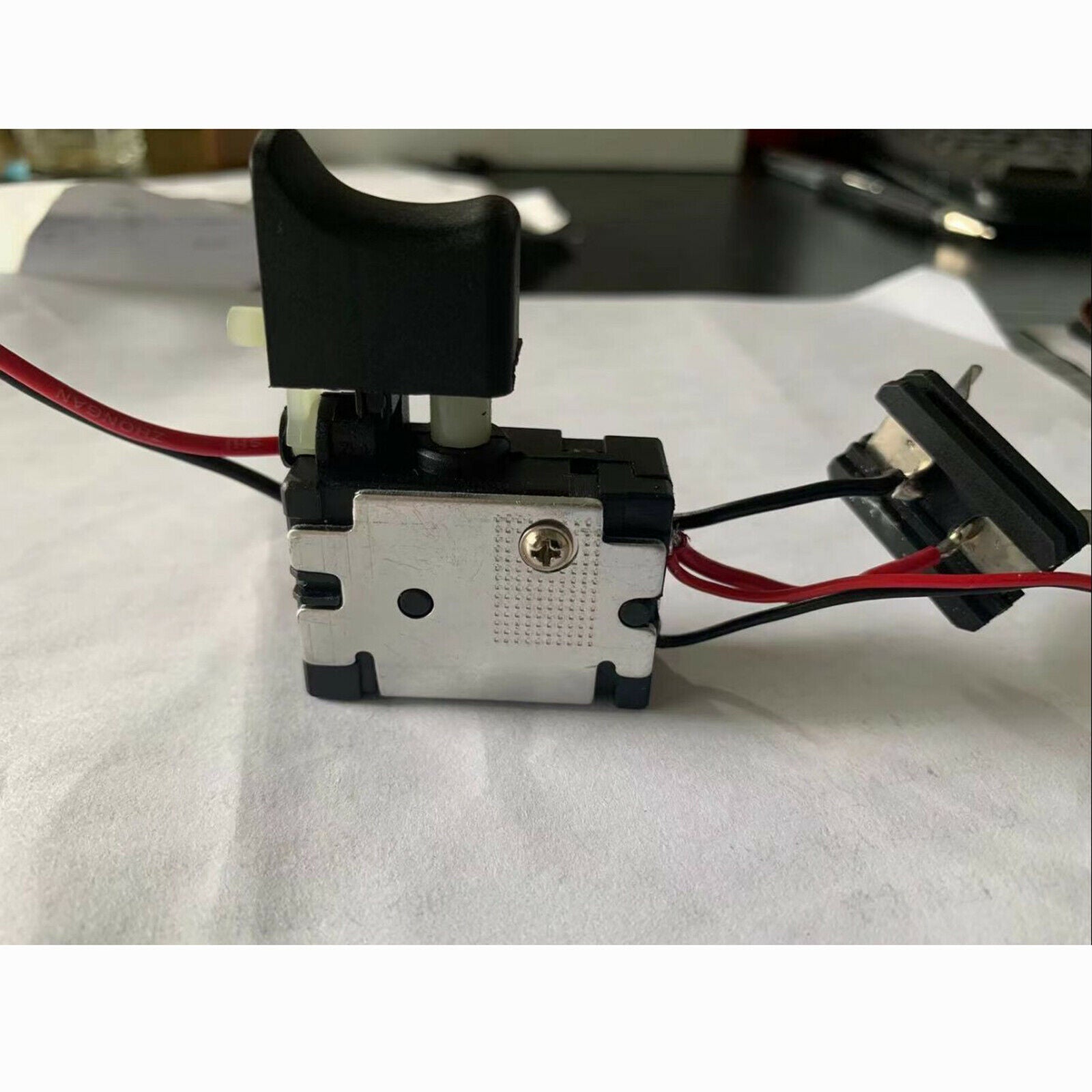1pc 24V Cordless Drill Switch with Reverse Power Tool Parts with Small Light