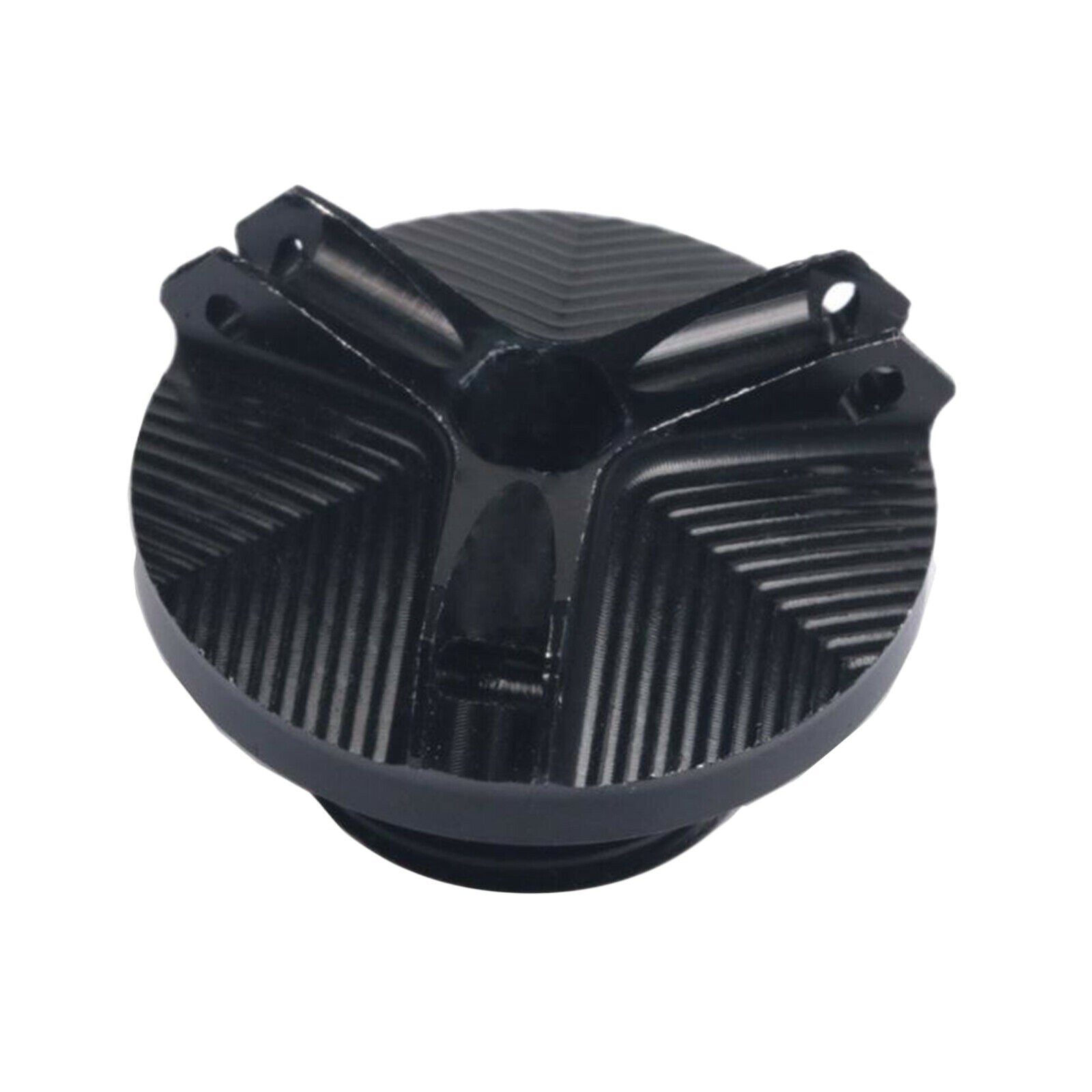 Motorcycle Oil Fill Cap Cover Oil Plug Sump Nut for Kawasaki 2017 2020 Black